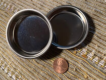 Heater Pan - metal 2.25" dia.